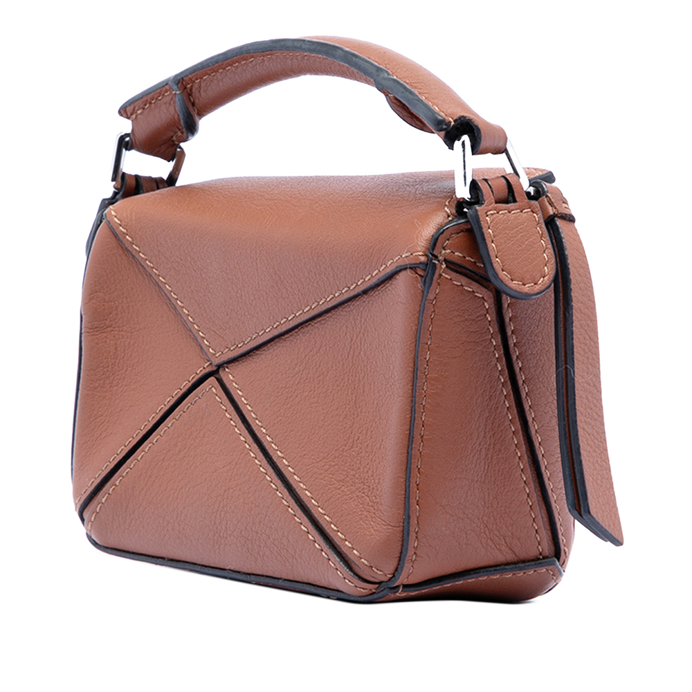 Pre-Loved LOEWE Nano Calfskin Puzzle Satchel - Picture 2 of 7